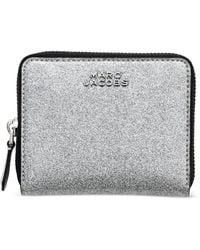 Marc Jacobs - The Coated Glitter Leather Wallet - Lyst