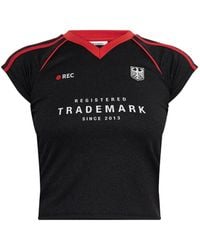 Vetements - V-Neck Short Sleeve T-Shirt - Lyst