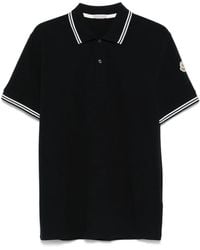 Moncler - Polo De Manga Corta - Lyst