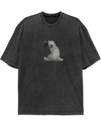 JNBY - Printed T-Shirt - Lyst