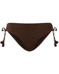 Twinset - Bikini Bottoms With Crochet Detail - Lyst