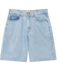 CASABLANCA - Pantalones vaqueros cortos de algodón - Lyst