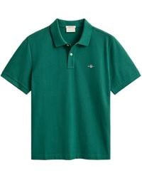 GANT - Buttoned Polo Shirt - Lyst
