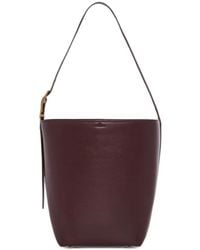 Anine Bing - Elly Bucket Bag Grained Leather - Lyst