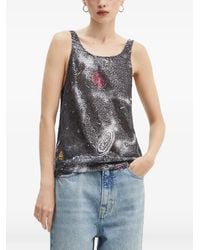 Moschino - Haut À Imprimé Graphique - Lyst