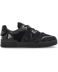 Moschino - M-Logo Lace-Up Sneakers - Lyst