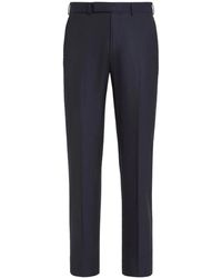 ZEGNA - 15Milmil15 Tailored Wool Trousers - Lyst
