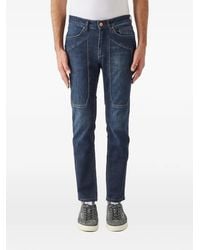 Jeckerson - James Patch-Detail Jeans - Lyst