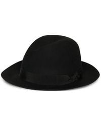 Jean Paul Gaultier - Borsalino Bow-Detail Hat - Lyst