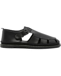 Castañer - Leren Sandalen Met Gesp - Lyst