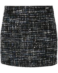 Liu Jo - And Bouclé Mini Skirt - Lyst