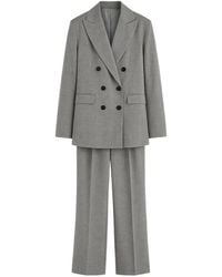 ROOM76 - Oslo Double-Breasted Peak-Lapels Suit - Lyst