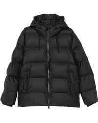Rains - Alta Hooded Quilted Jacket - Lyst