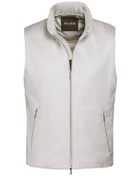 Moorer - Senio-Si Zip-Fastening Zip-Pocket Gilet - Lyst