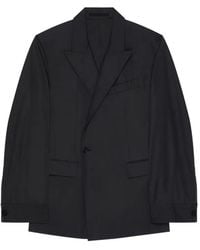 Givenchy - Couture Seam Double-Breasted Regular Jacket - Lyst