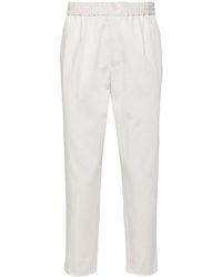 Ami Paris - Mid-Rise Tapered Trousers - Lyst