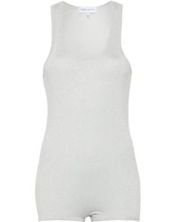 Ioana Ciolacu - Body Mit Metallischen Nähten - Lyst