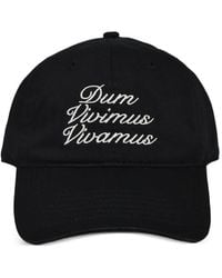 VIVAMUS - Logo-Embroidered Cotton Cap - Lyst
