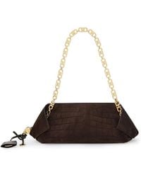 Ferragamo - Borsa A Spalla Con Catena Gancini S - Lyst