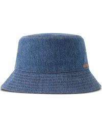 Burberry - Cappello Bucket Con Ricamo - Lyst