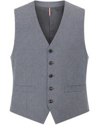 Thom Browne - Débardeur Super 120's À 5 Boutons - Lyst