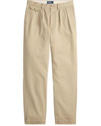 Polo Ralph Lauren - Pantalon En Serge À Plis - Lyst