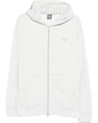 New Balance - Hooded Zip Hoodie - Lyst