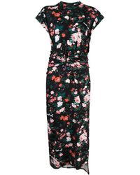 Rabanne - Floral Print Maxi Dress - Lyst
