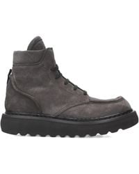 Premiata - Lace-Up Platform Boots - Lyst