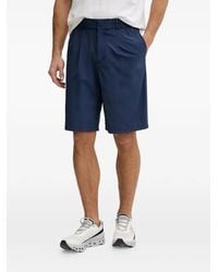 Guess - Logo-Print Tailored Shorts - Lyst