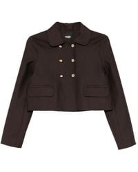 Maje - Jack Met Dubbele Rij Knopen En Klepzak - Lyst