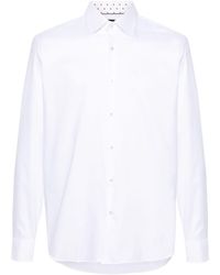 BOSS - Long-sleeve Cotton Shirt - Lyst
