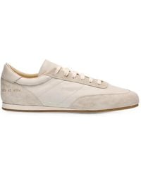 Common Projects - Suede-Panelled Sneakers - Lyst