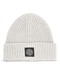 Stone Island - N100002 Rws Beanie Aus Wolle - Lyst