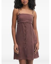 Patrizia Pepe - Button-Up Layered-Effect Dress - Lyst