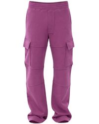 Givenchy - Cargo Broek Met Geborsteld Katoen - Lyst