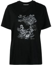 Coperni - Illustration-Print Cotton T-Shirt - Lyst