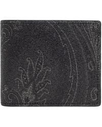 Etro - Bi-Fold Paisley Wallet - Lyst
