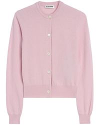 Jil Sander - Crew-Neck Cardigan - Lyst