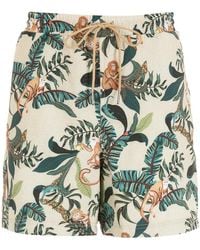Lygia & Nanny - Gil Badeshorts Mit Affen-Print - Lyst