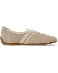 Vagabond Shoemakers - Hollie Lace-Up Suede Ballet Flats - Lyst