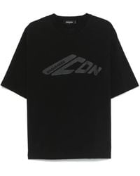DSquared² - Crew Neck T-Shirt - Lyst