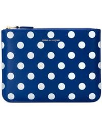 Comme des Garçons - Polka-Dot-Print Zip Pouch - Lyst
