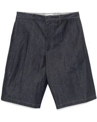 Jil Sander - Pantalones vaqueros cortos - Lyst