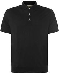 Altea - Half-Button Polo Shirt - Lyst