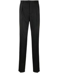 Brunello Cucinelli - Mid-rise Wool Chino Trousers - Lyst
