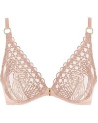 Aubade - Éloge Du Désir Embroidered Triangle Bra - Lyst
