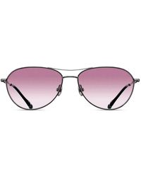 Matsuda - Getönte Pilotenbrille - Lyst