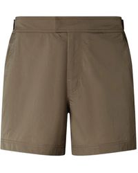 ZEGNA - Road Brand Mark Swim Trunks - Lyst