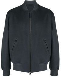 Brioni - Two-way Suede Bomber Jacket - Lyst
